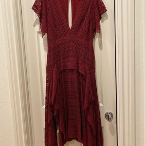 lace BCBG fall dress